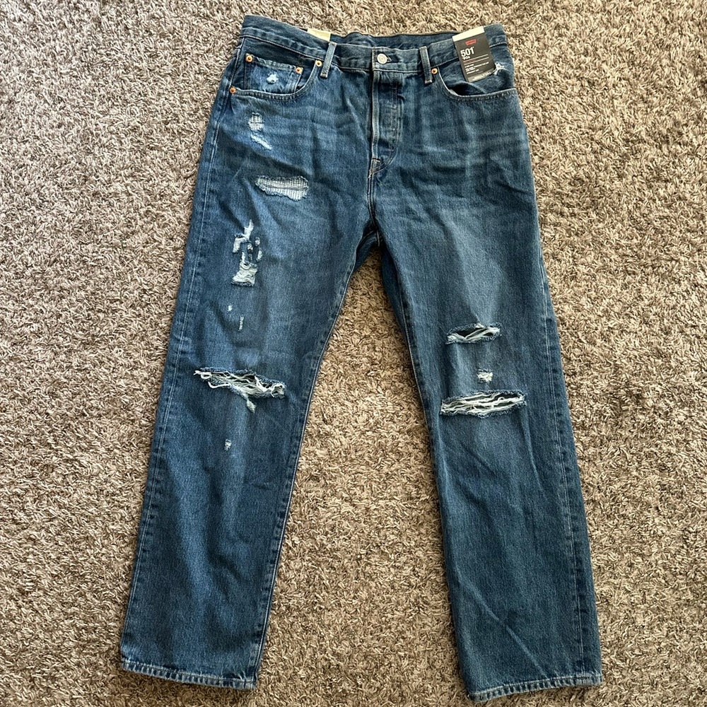 Levi's Women’s 501 90s Distressed Jeans - 31x30